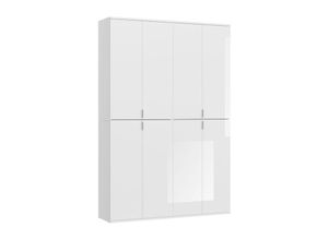 4066432002452 - Ebuy24 - ProjektX Kleiderschrank 8 Türen weiß - Weiß