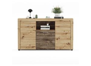 4066432007099 - Ebuy24 - Fly Sideboard 3 Türen 1 Ablage Eiche dekor