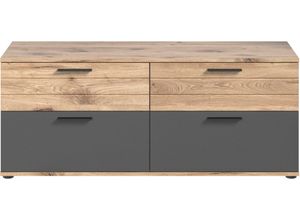 4066432008409 - Lowboard INOSIGN Riga Sideboards Gr B H T 130 cm x 53 cm x 47 cm 2 braun (no x oak nb basalt grau nb) Lowboards Breote 130 cm