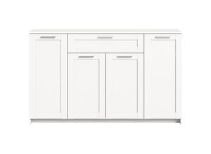 4066432013694 - Ebuy24 - Ibiza Sideboard 4 Türen 1 Schublade weiß