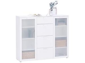 4066432015094 - Ebuy24 - Xeno Sideboard 4 Schubladen 2 Türen weiß