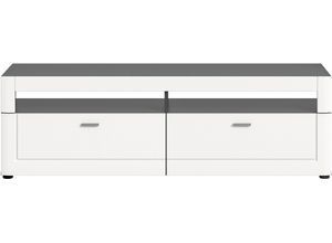 4066432015834 - Lowboard INOSIGN Jarvi Sideboards Gr B H T 160 cm x 50 cm x 40 cm 2 grau (grau weiß) Lowboards