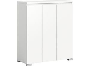 4066432019016 - Schuhschrank INOSIGN Skoskap Schränke Gr B H T 95 cm x 109 cm x 40 cm Oberboden weiß 3 St weiß Schuhschränke