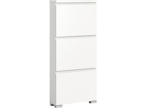 4066432019207 - INOSIGN Schuhschrank »Skoskap Tiefe 18cm 3 Klappen mit Schuhwalze Platz für 9 Schuhpaare« Schuhkipper Schuhkommode Schuhregal Kommode Anrichte