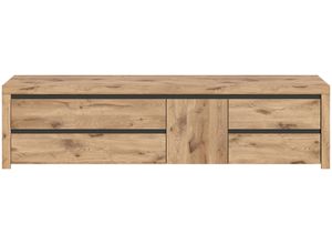 4066432019436 - Lowboard INOSIGN Sideboards Gr B H T 211 cm x 54 cm x 44 cm braun (no x oak schw) Lowboards