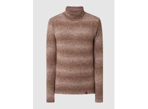 4066475032874 - Rollkragenpullover mit Leinen-Anteil