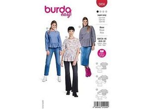 4066483012509 - burda Schnitt 5856 Bluse mit Schößchen