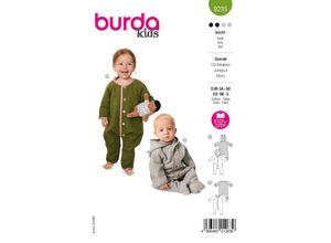 4066483012639 - burda Schnitt 9235 „Baby-Overall Walkloden“