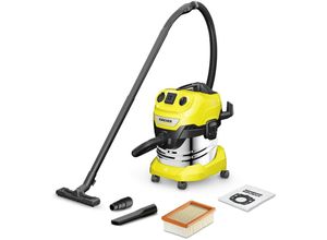 4066529027924 - Karcher - Nass- Trockensauger wd 4 p s V-20 5 22 Nass-& Trockensauger 20 l Edelstahlbehälter 1000 w 5 m Kabel 22 m Saugschlauch mit