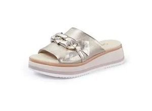 4066558327958 - Plateau-Pantolette Comfort gold 37