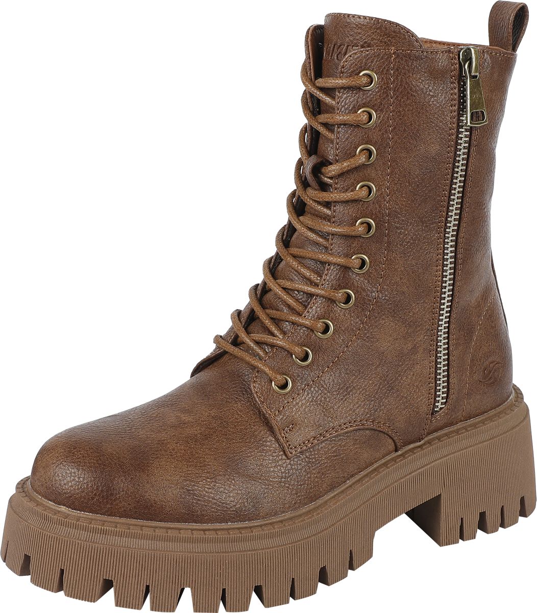 4066623031445 - Schnürboots Schnürstiefel braun in EU38