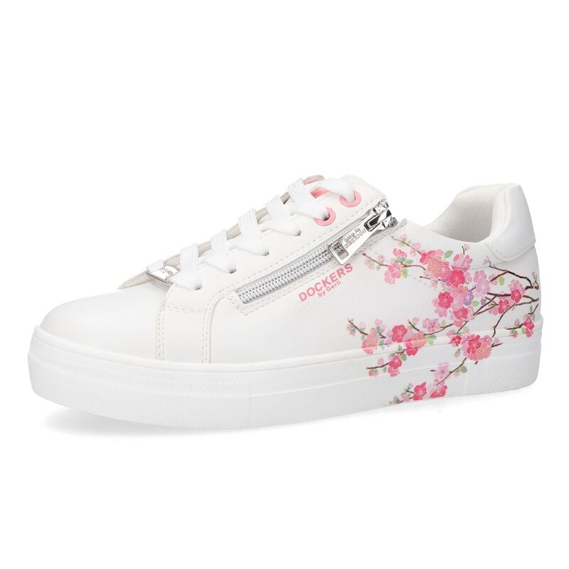 4066623324363 - Sneaker weiß pink in EU38 4066623324363 - Sneaker weiß pink in EU38