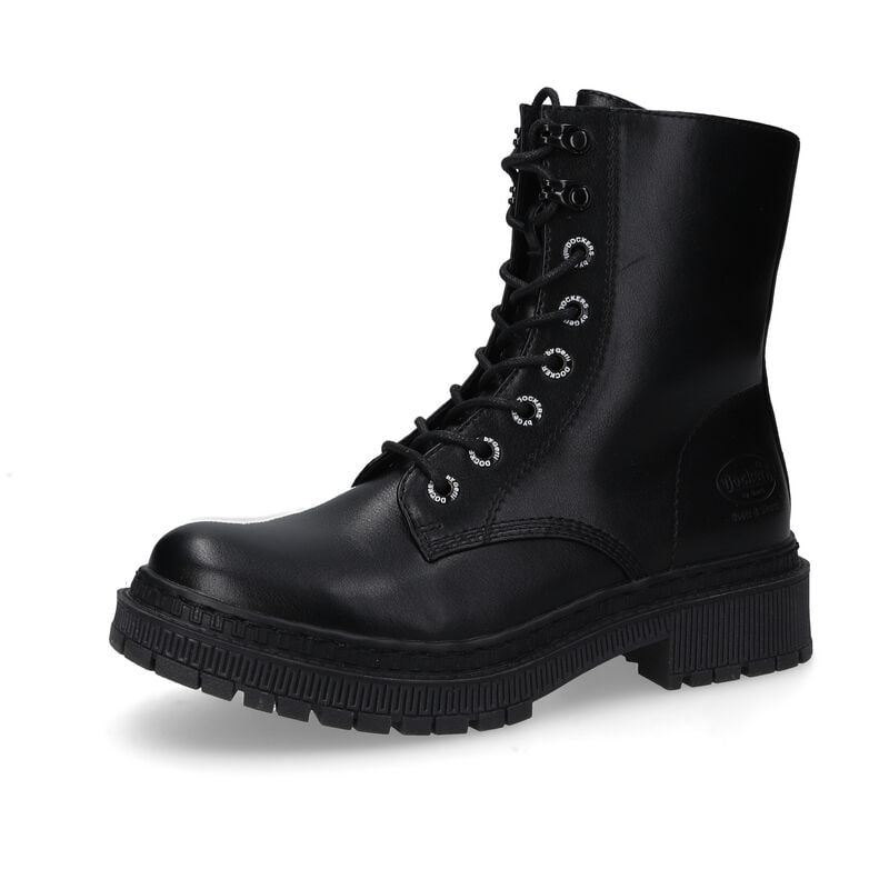 4066623424667 - Schnürboots Boot schwarz in EU38 4066623424667 - Schnürboots Boot schwarz in EU38
