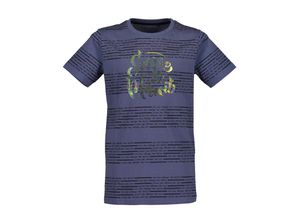 4066646063065 - - T-Shirt SAVE in jeansblau Gr164