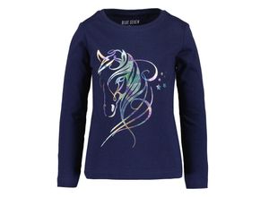 4066646172521 - - Langarmshirt MAGIC HORSE in ultramarin Gr92