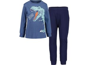 4066646179780 - - Schlafanzug lang ROAR in jeansblau Gr92