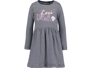 4066646184746 - - Shirtkleid CUPCAKES gestreift in ultramarin Gr92