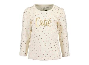 4066646212548 - - Langarmshirt CUTIE gepunktet in offwhite Gr80