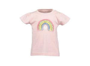 4066646327938 - - T-Shirt RAINBOW HEART in rosa Gr68