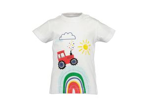 4066646333335 - - T-Shirt TRACTORBOW in weiß Gr68