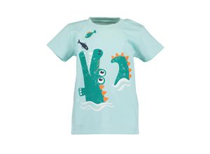 4066646334134 - - T-Shirt SNAP THE FISH in sea Gr80