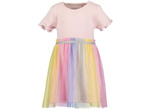 4066646344096 - - Kurzarm-Kleid RAINBOW DANCER in rosa Gr68