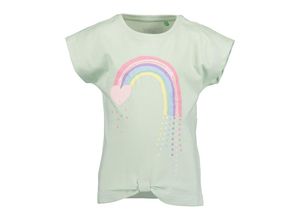 4066646352169 - - T-Shirt RAINBOW LOVE in pastellgrün Gr98