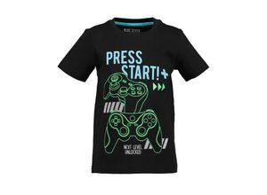 4066646353562 - - T-Shirt PRESS START! in schwarz Gr92