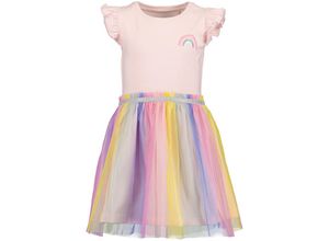 4066646367002 - - Shirtkleid MINI RAINBOW mit Tüllrock in rosa Gr92