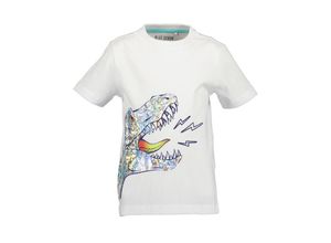 4066646375168 - - T-Shirt SHIMMERING T-REX in weiß Gr92