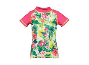 4066646377773 - - Badeshirt JUNGLE FLOWERS in bunt Gr92 98