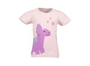 4066646385747 - - T-Shirt TRICERATOPS in pastellrosa Gr92