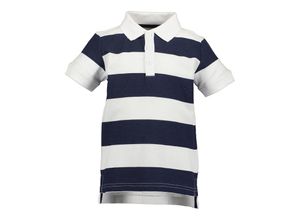 4066646400600 - - Poloshirt WIDE STRIPES in schwarz weiß Gr110