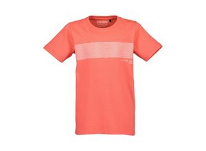 4066646403830 - - T-Shirt WAVES in rot Gr152