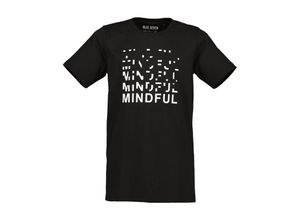 4066646403915 - - T-Shirt MINDFUL in schwarz Gr140