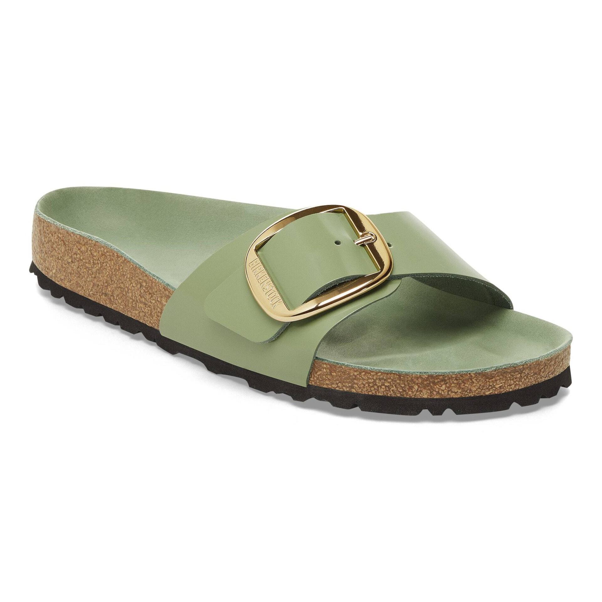 4066648768784 - Sandalen für Frauen Madrid Big Buckle Natural Leather Patent 4066648768784 - Sandalen für Frauen Madrid Big Buckle Natural Leather Patent