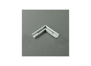 4066676142167 - Proviston - Eckverbinder für led Aluminiumprofile Indirekte Beleuchtung 1 Stück - Weiß