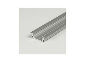 4066676142693 - Proviston - led Aluminiumprofil 28 x 8 x 2000 mm Schwarz Indirekte Beleuchtung Led-Beleuchtung - Schwarz