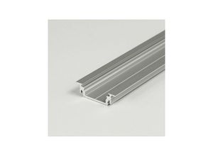 4066676142709 - PROVISTON LED Aluminiumprofil 28 x 8 x 2000 mm Silber Indirekte Beleuchtung Led-Beleuchtung - Silber