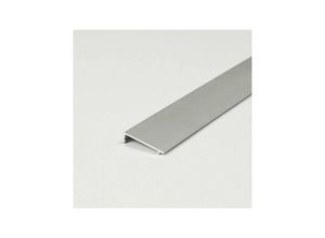 4066676142983 - Proviston - Aluminium Abdeckung Schwarz Eloxiert Für led Aluminiumprofil 2000 mm Led-Beleuchtung Indirekte Beleuchtung led Leisten 1 Stück - Schwarz