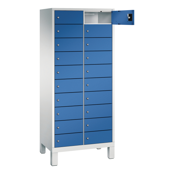 4066681155008 -  Spind Evolo48 Steckplatz 170x81x50cm lgr ebl 4066681155008 C+P