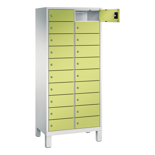 4066681155015 - Spind Evolo48 Steckplatz 170x81x50cm lgr clowngn 4066681155015 CP-Möbel