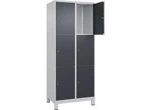 4066681680685 - 3er-Schließfachschrank Classic PLUS C+P