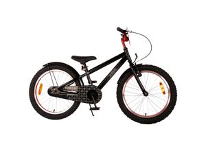 4066708730621 - TPFSports Spider-Man Kinderfahrrad - Jungen - 20 Zoll - Rücktritt + Handbremse - Mattschwarz