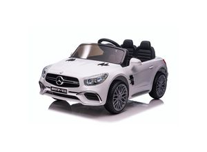 4066708770429 - Elektro-Kinderauto Mercedes SL 65 AMG weiß