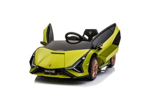 4066708826546 - Elektro-Kinderauto Lamborghini Sian pink rosa - Kinderauto - Elektroauto - Ledersitz und Sicherheitsgurt