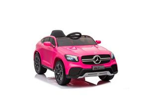 4066708828076 - Elektro-Kinderauto Mercedes GLC pink - Kinderauto - Elektroauto - Ledersitz und Sicherheitsgurt