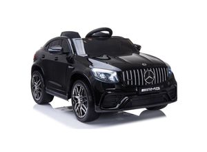 4066708857090 - Elektro-Kinderauto Mercedes GLC63 S schwarz - Kinderauto - Elektroauto - Ledersitz und Sicherheitsgurt