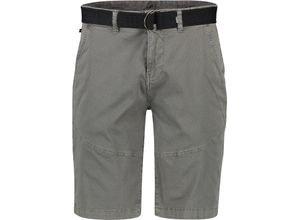 4066718129798 - LERROS Bermudas Chino-Style uni für Herren grau 36