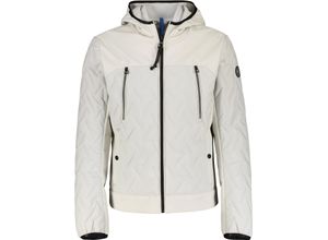 4066718298661 - LERROS Steppjacke Kapuze Stehkragen für Herren weiß L